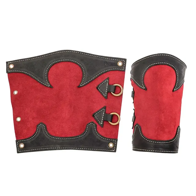 Medieworld Arcane Red bracciali pelle rossa
