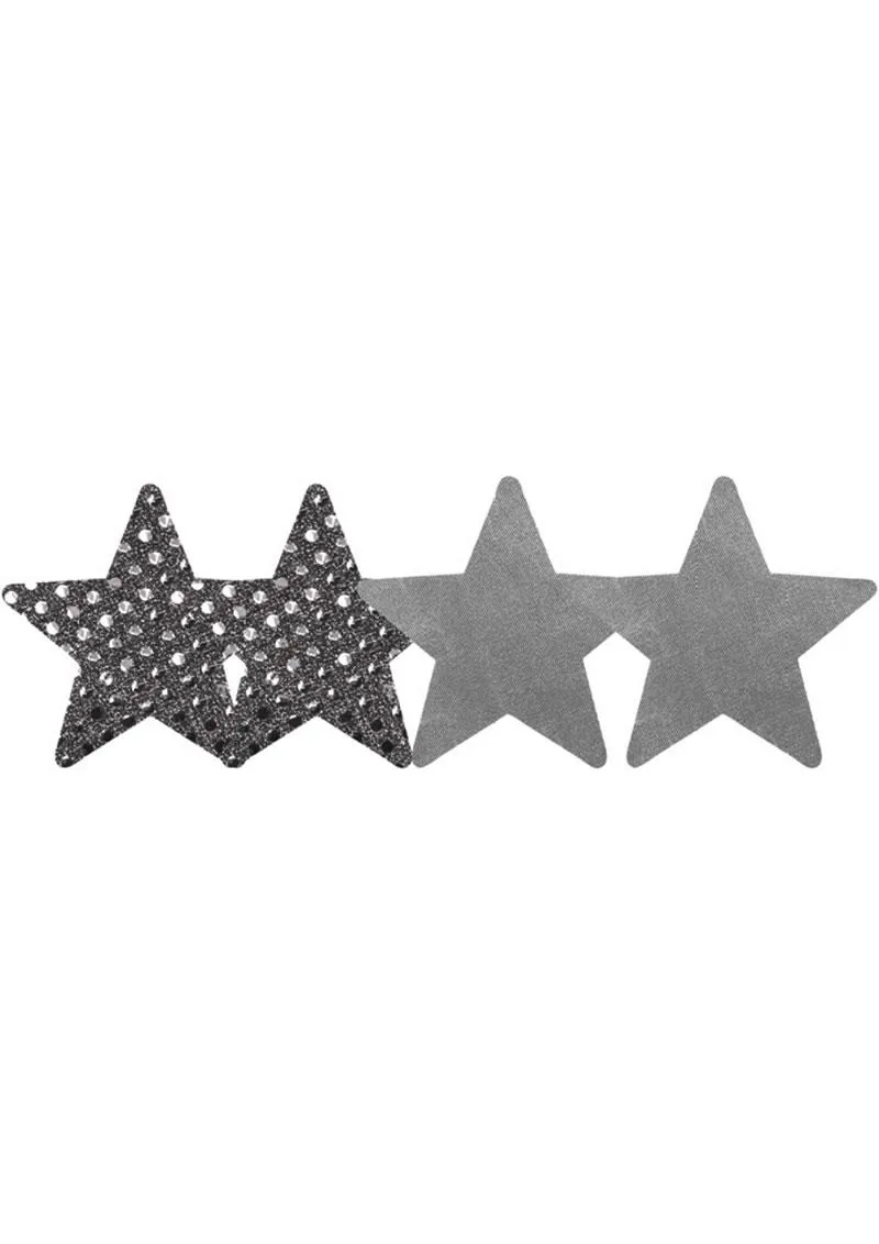 Peekaboos Dark Angel copricapezzoli 2 paia stelle