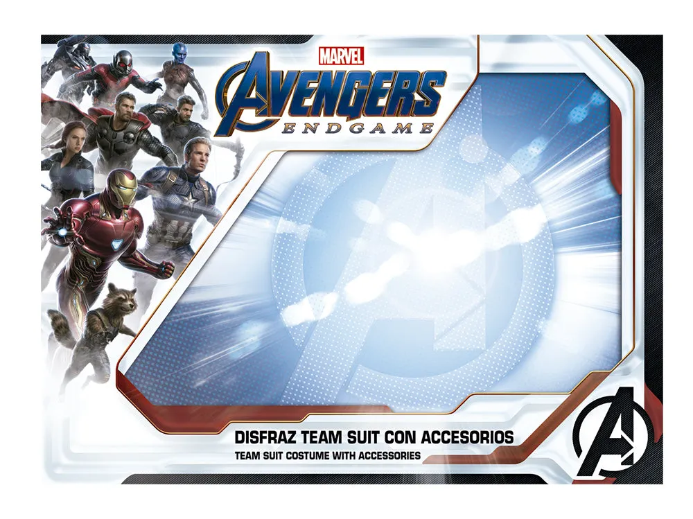 Rubies Team Suit Endgame Costume Bambino M 3 Maschere