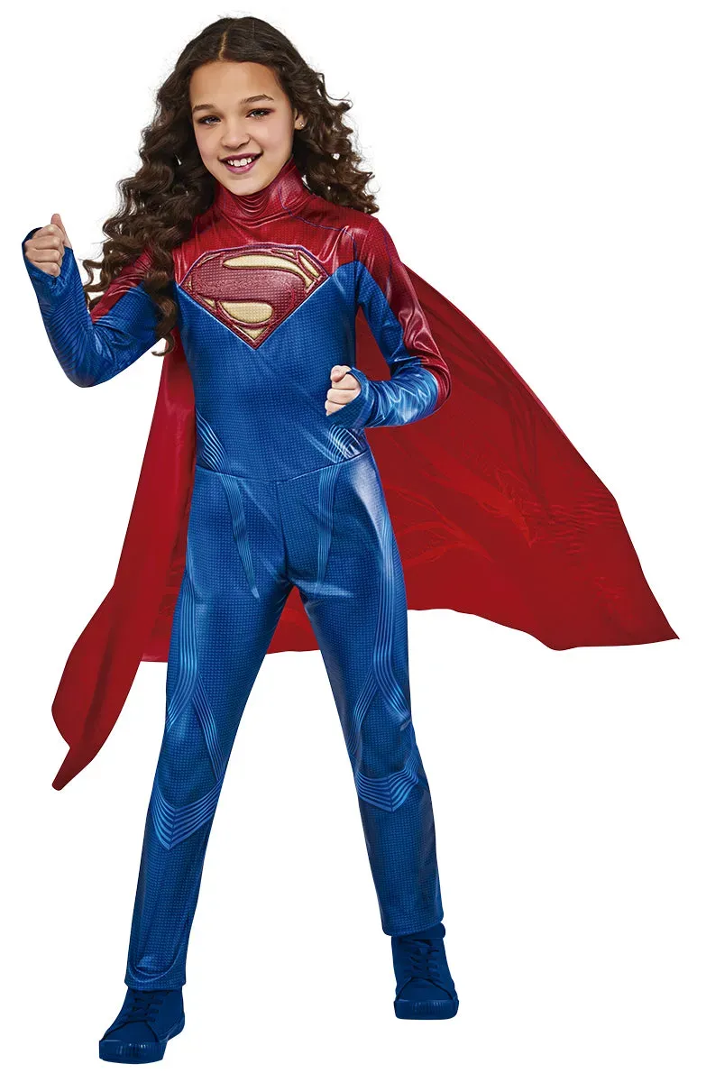 Rubies Supergirl Deluxe costume bambina XS S M con mantello