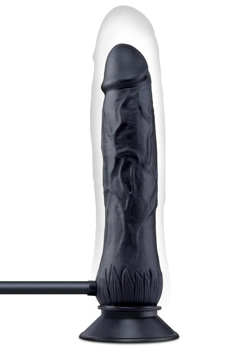 Size Up 7.5 dildo gonfiabile silicone nero