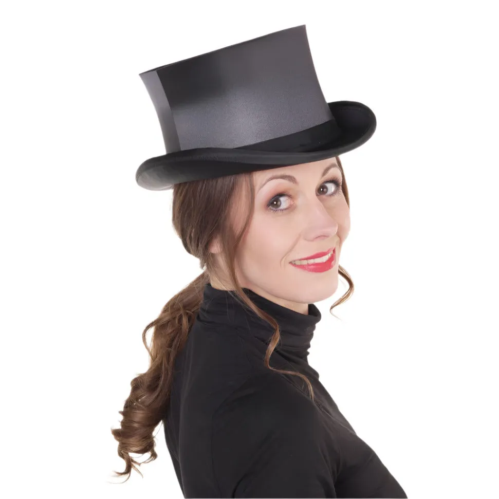 Altenburg Chapeau Claque cilindro pieghevole nero