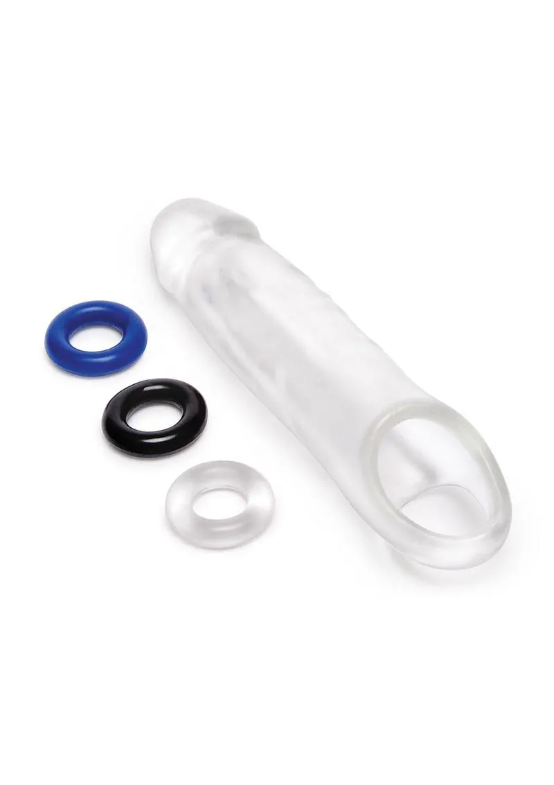 Size Up Extender trasparente 1 pollice con anelli