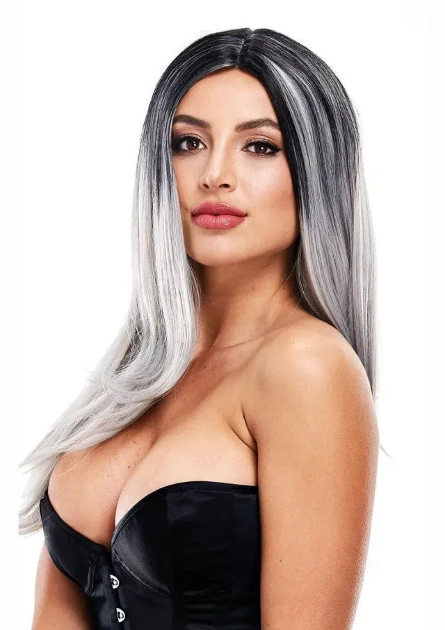 Pleasure Wigs Hillary parrucca grigia elegante lavabile