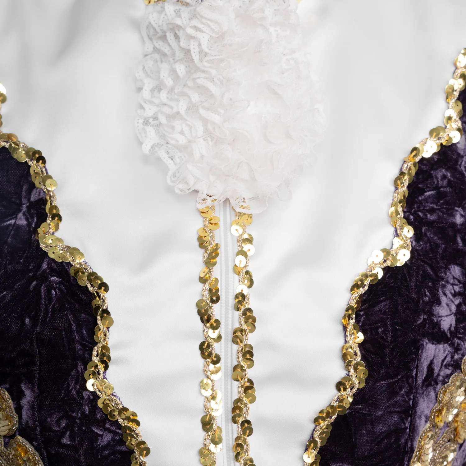 Altenburg Abito Guardia vestito bianco viola senza maniche