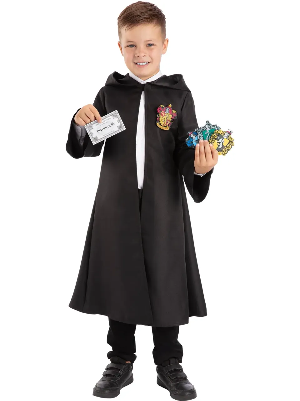 Rubies Hogwarts Tunica Quattro Case costume bimbo taglia M