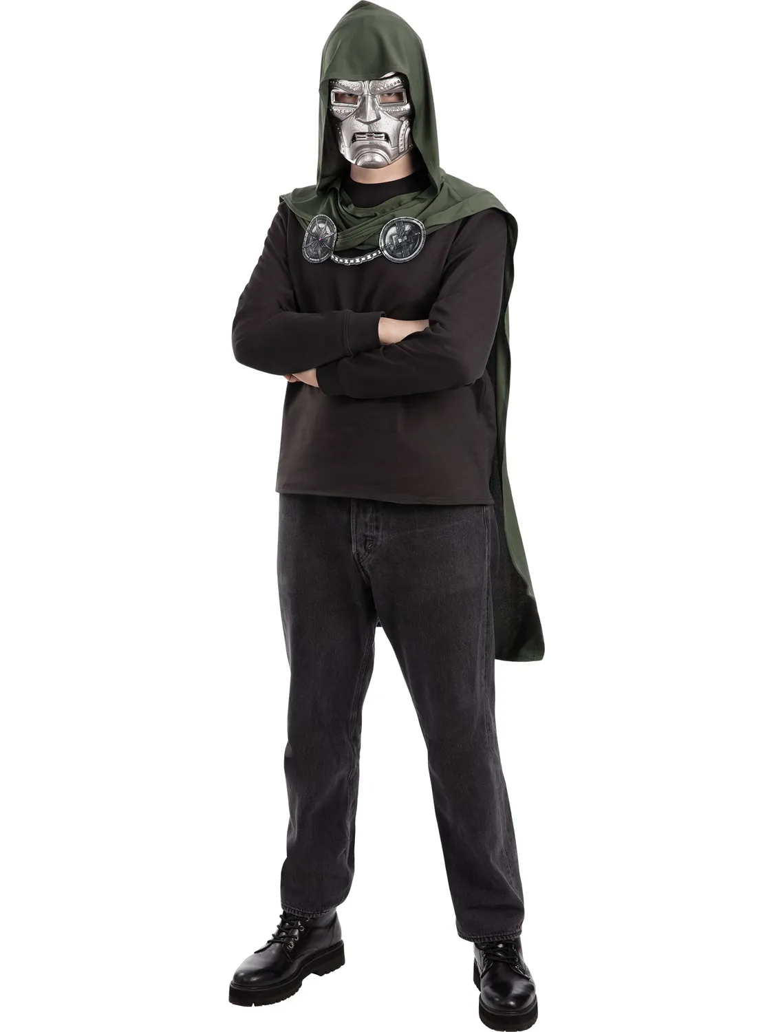 Rubies Dr Doom set mantello e maschera adulto