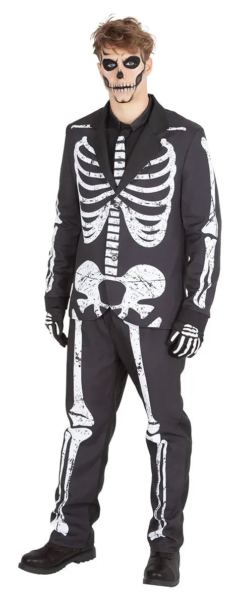 Rubies Mortis Calavera Ad costume scheletro taglia MST