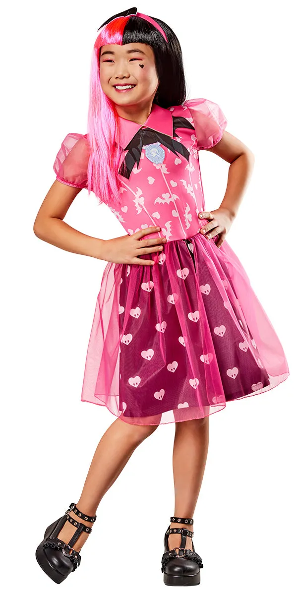 Rubies Draculaura Classic costume bambina Monster High rosa