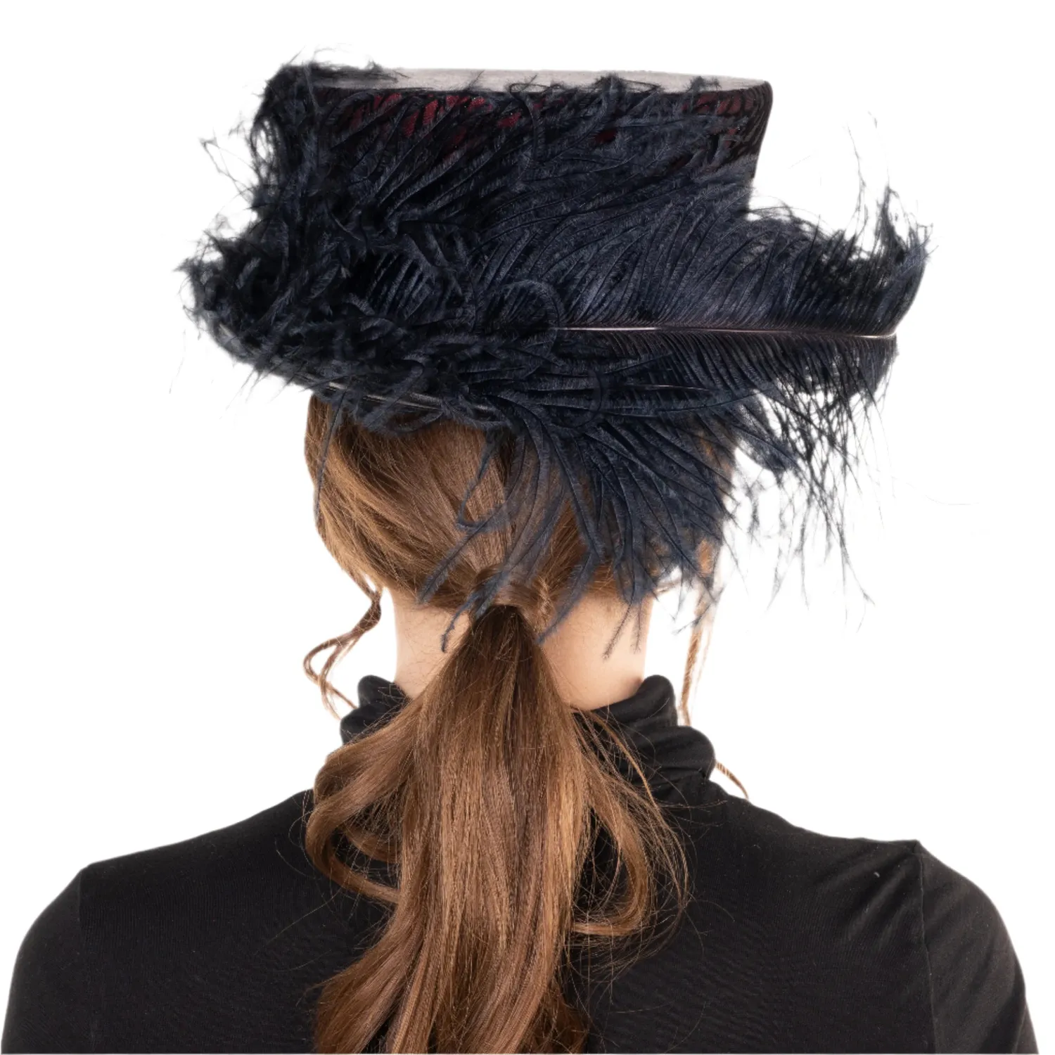 Altenburg cilindro equitazione donna taffetà bordeaux 59