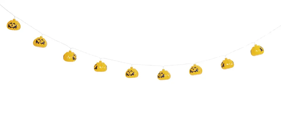 Rubies Ghirlanda Zucche Luminose decorazione Halloween OS