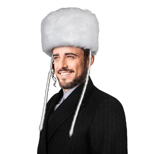 Dress Up America High Shtreimel cappello pelliccia ebraico