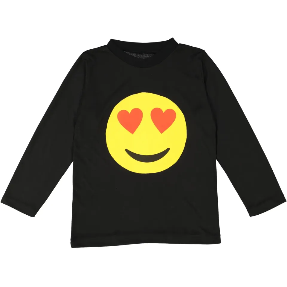 Dress Up America Emoji maglietta cuore sorridente 14+ anni