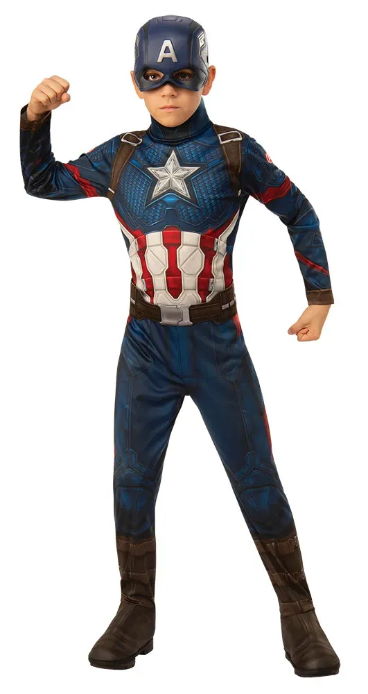 Rubies Capitan America Endgame costume bambino M scudo