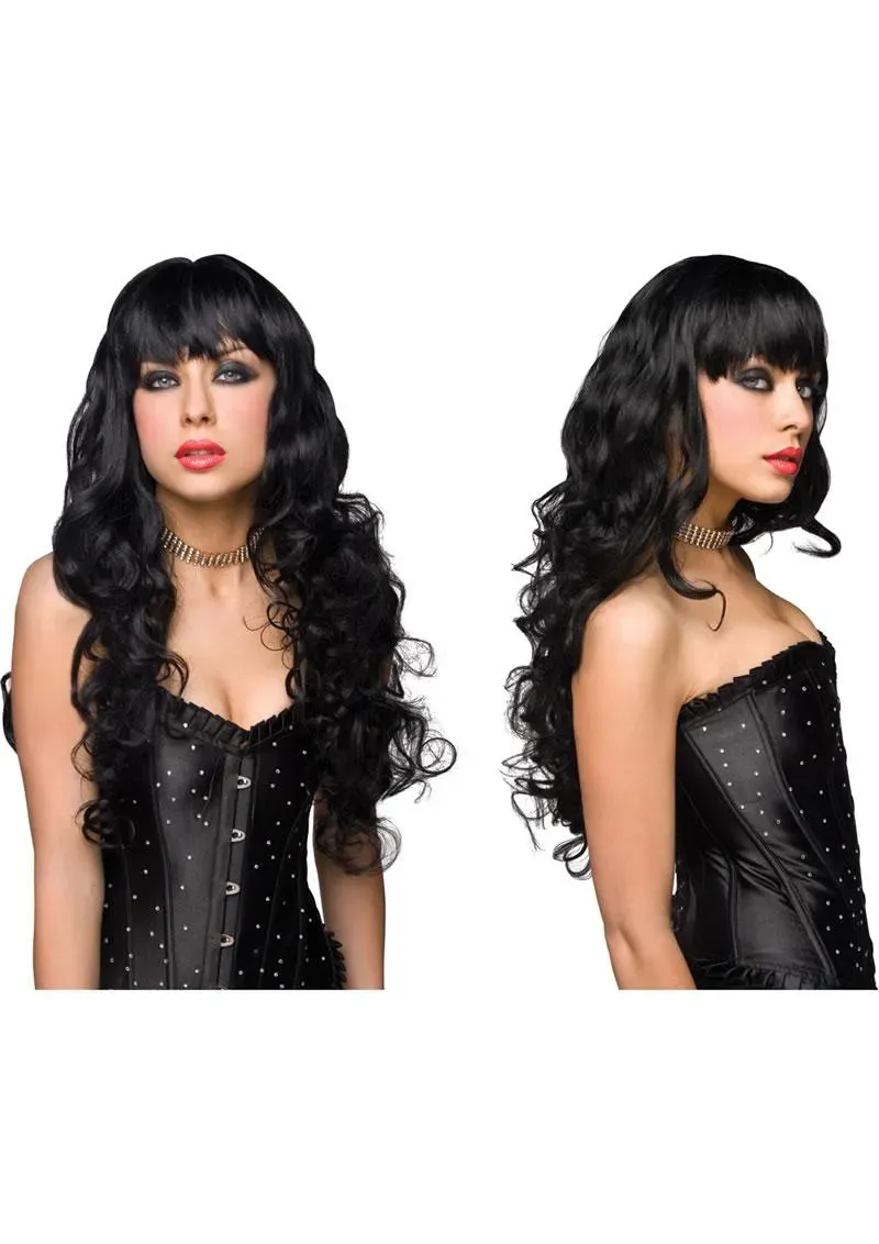Pleasure Wigs Missy parrucca lunga liscia nera