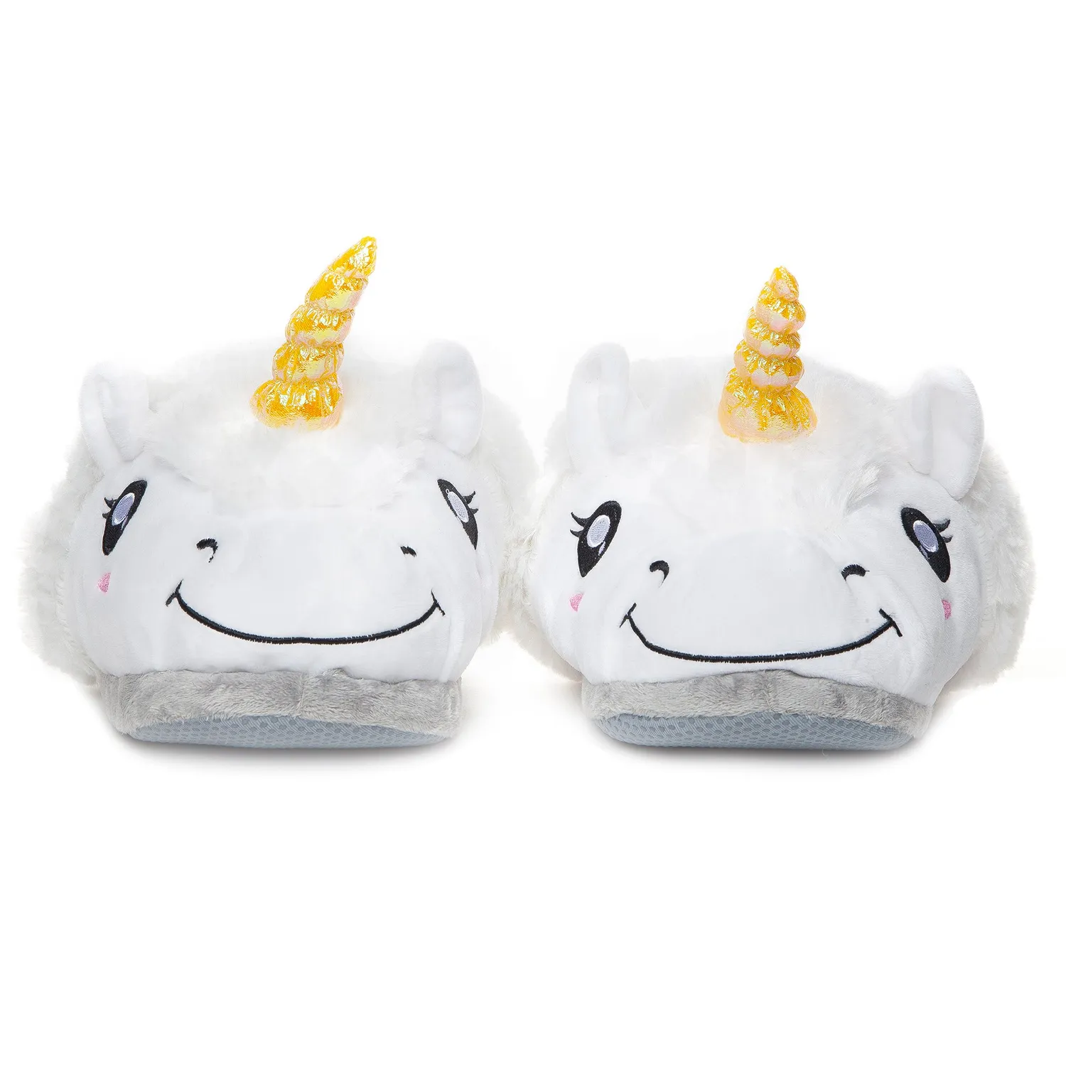 Katara 1695 Pantofole Unicorno Bianco Aperte 36-44 Peluche