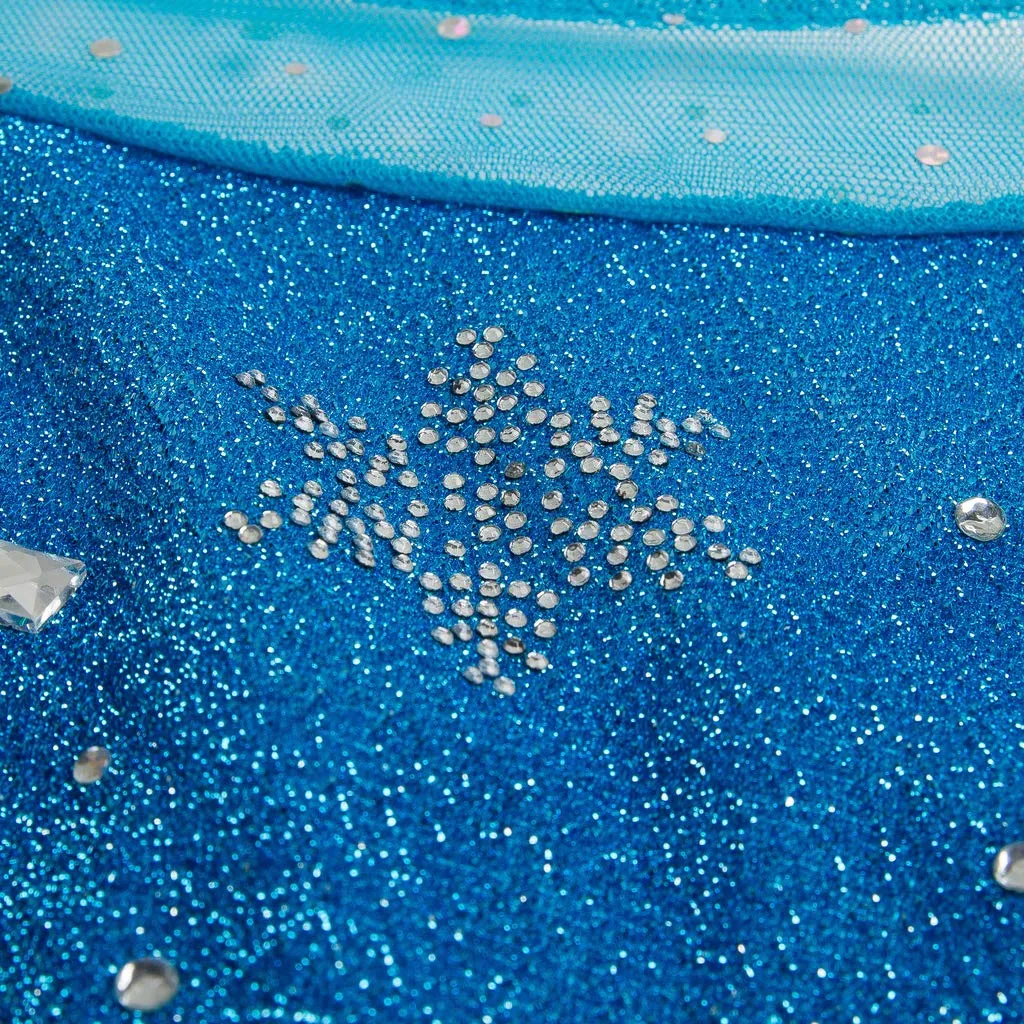 Katara 1768 Vestito Elsa Adulto Taglia L Azzurro Paillettes