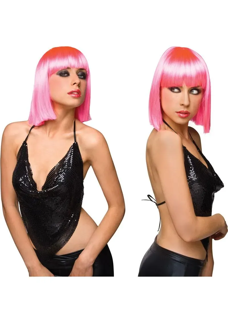 Pleasure Wigs Cleo parrucca rosa taglia unica