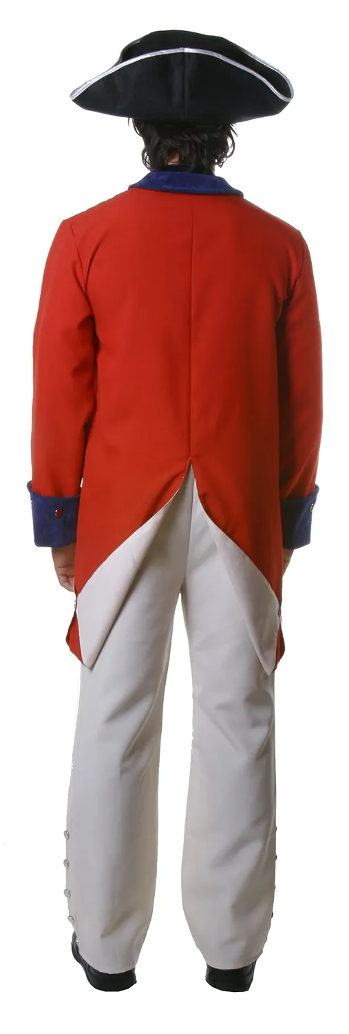 Dress Up America Coloniale costume soldato adulto M teatrale