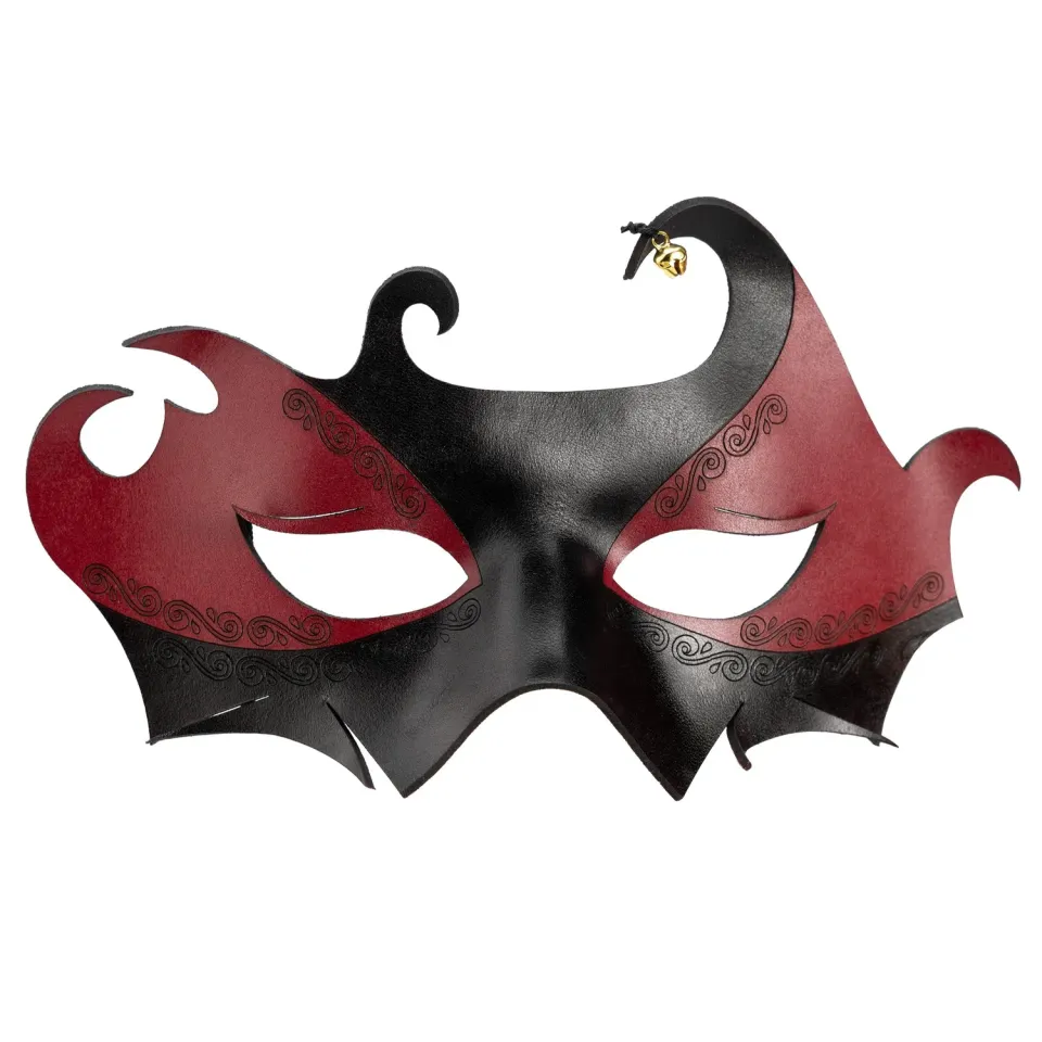 Altenburg Colombina Drago maschera veneziana pelle