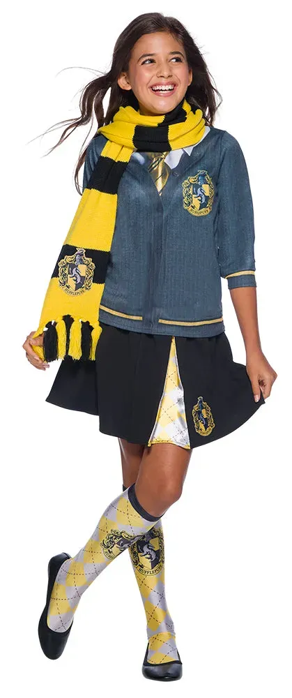 Rubies Hufflepuff Deluxe sciarpa bambino gialla e nera