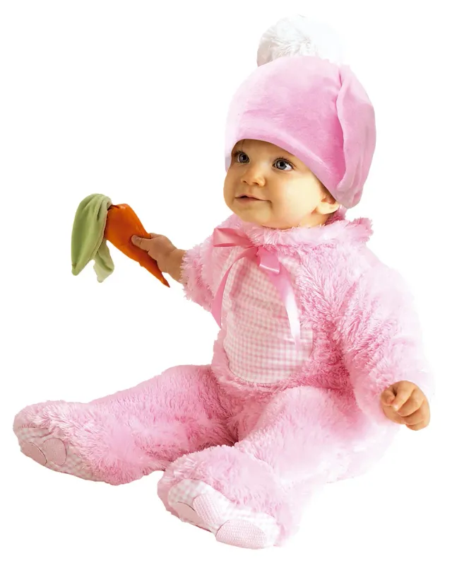 Rubies Pinky Bunny Costume Coniglietta Rosa 1-2 Anni