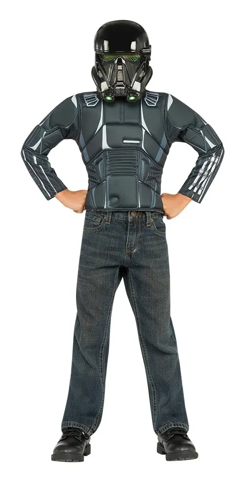 Rubies Death Trooper Petto Mus Box costume bambino OS nero