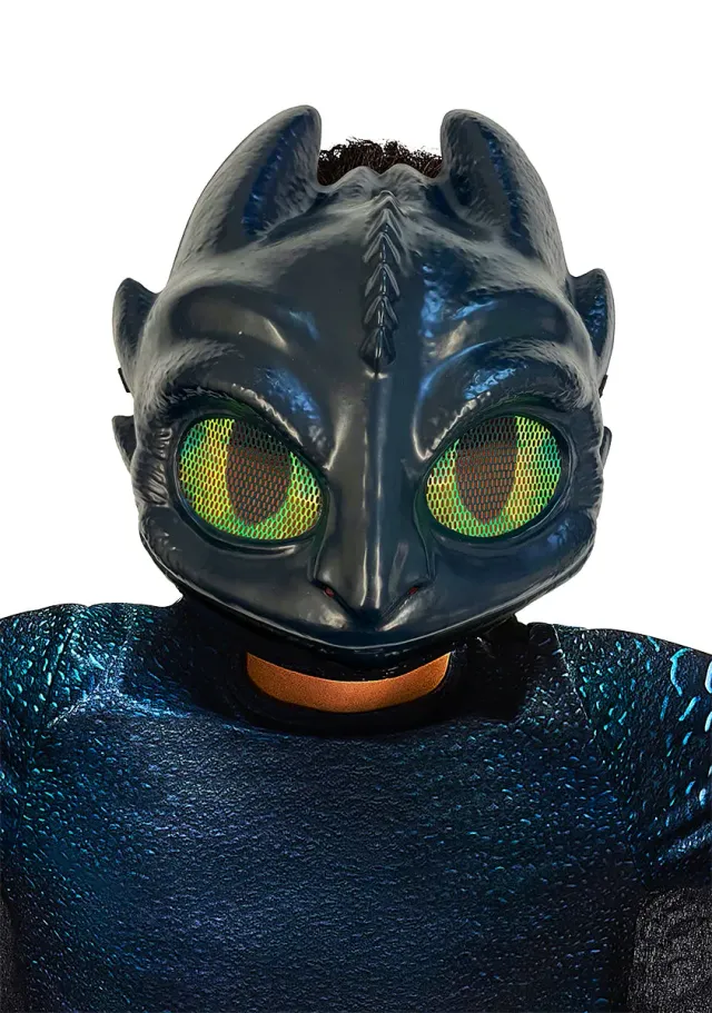 Rubies Toothless Night Fury maschera bambino taglia unica