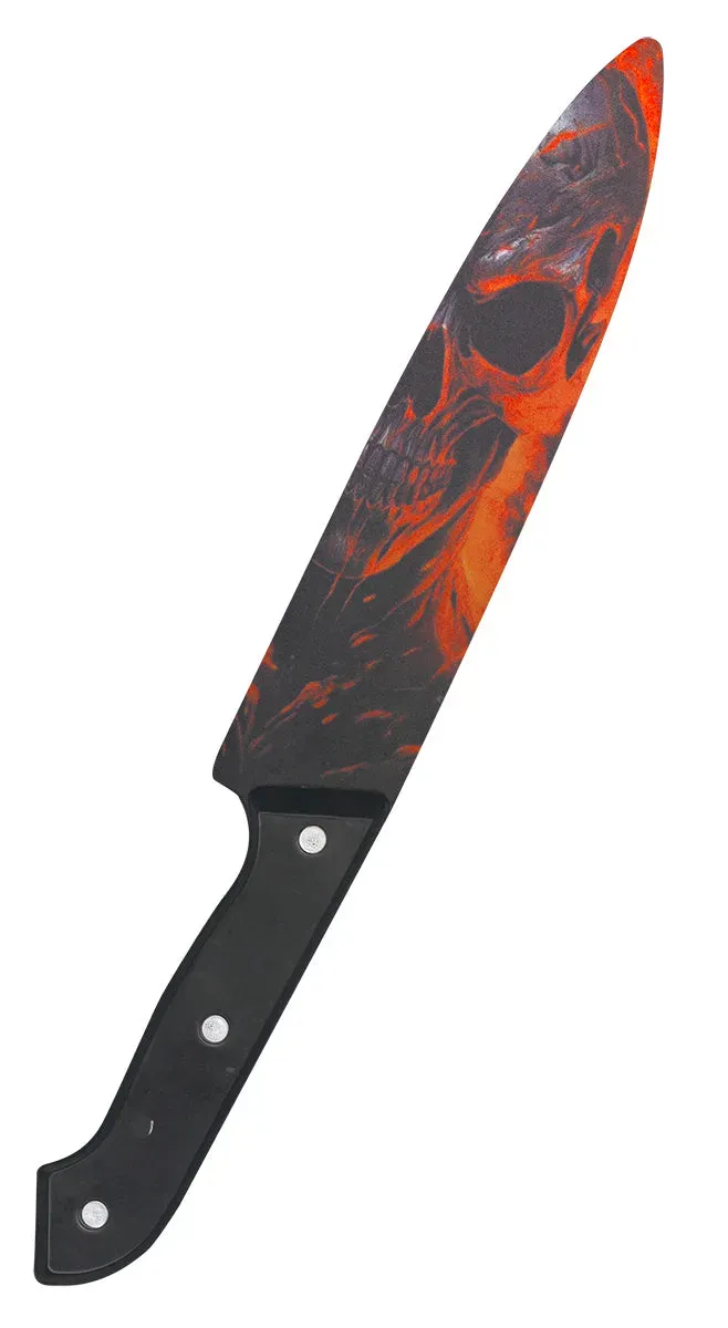 Rubies Coltello Skull Stampato 30 cm accessorio