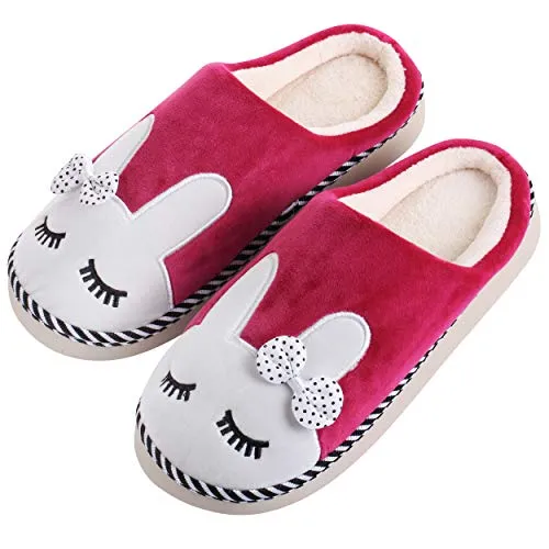 Katara Pantofole Coniglio peluche bacca EU 37/38 donna