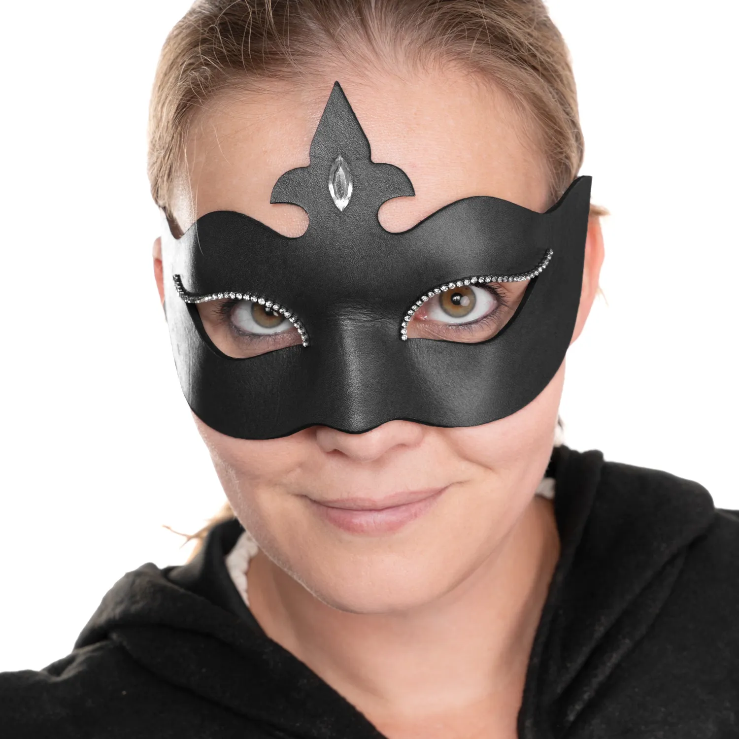 Altenburg Colombina Stella maschera pelle nera
