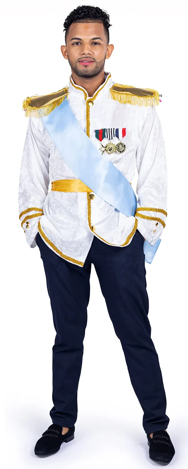 Dress Up America Royal Prince costume principe azzurro bimbo