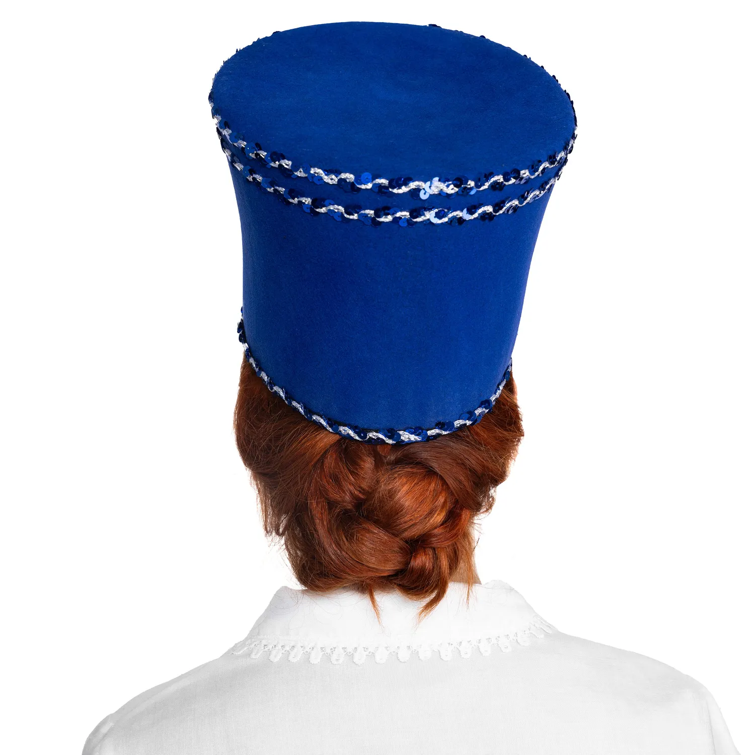 Altenburg shako guardia blu cappello scintille taglie