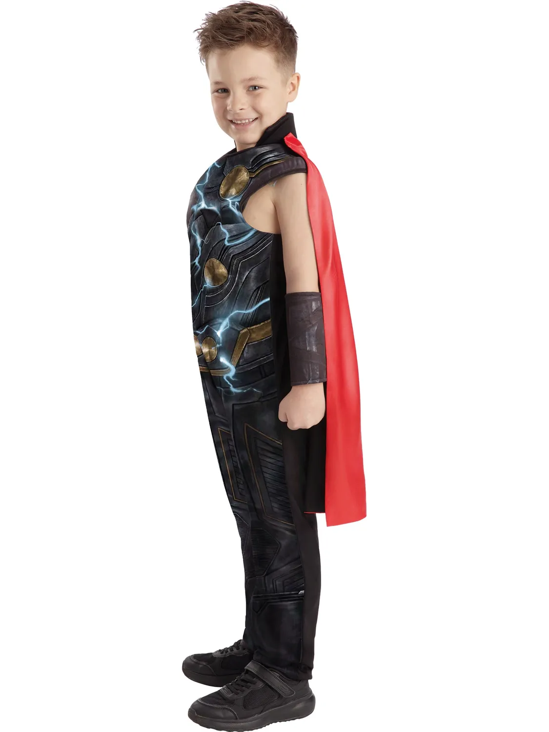 Rubies Marvel Costume Thor Battle Deluxe Bambino muscoli