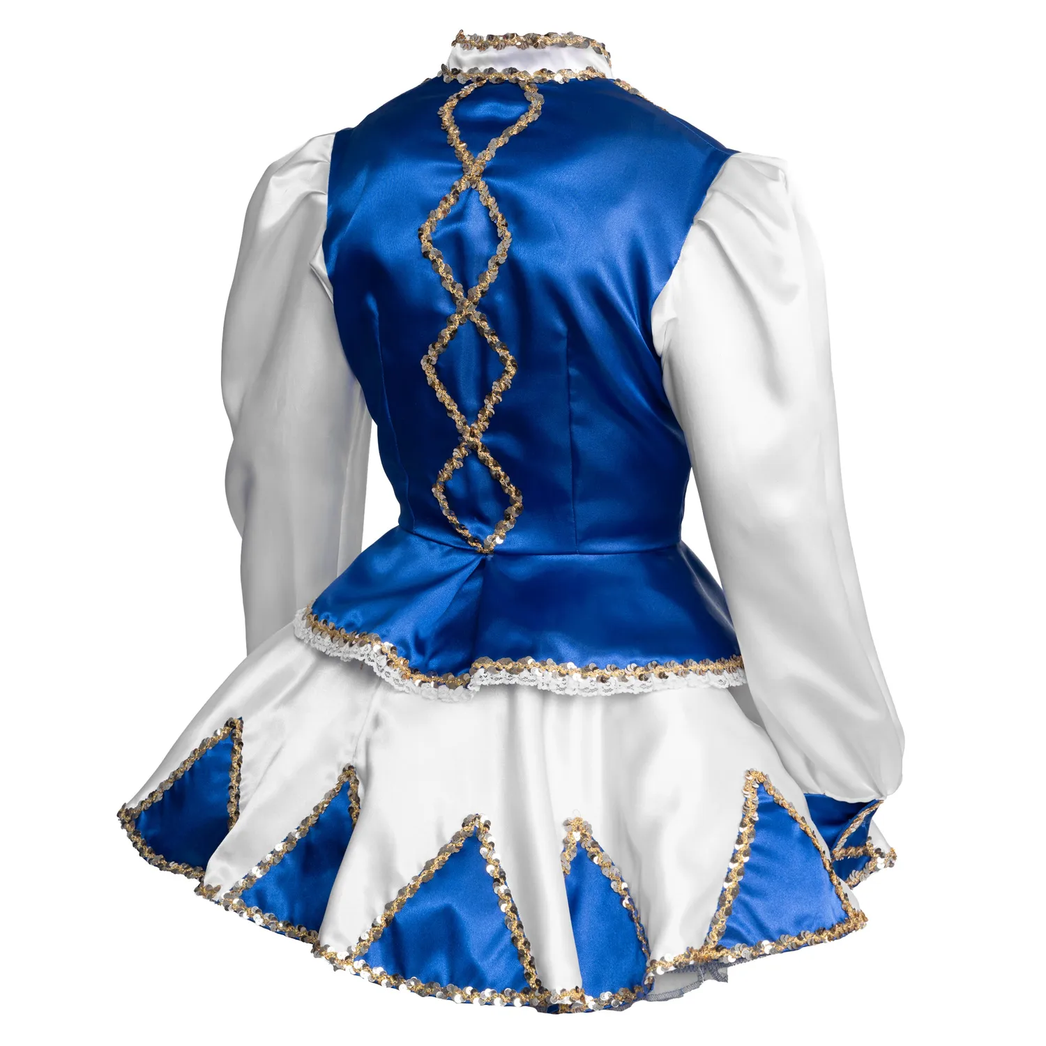 Altenburg abito guardia blu bianco paillettes oro