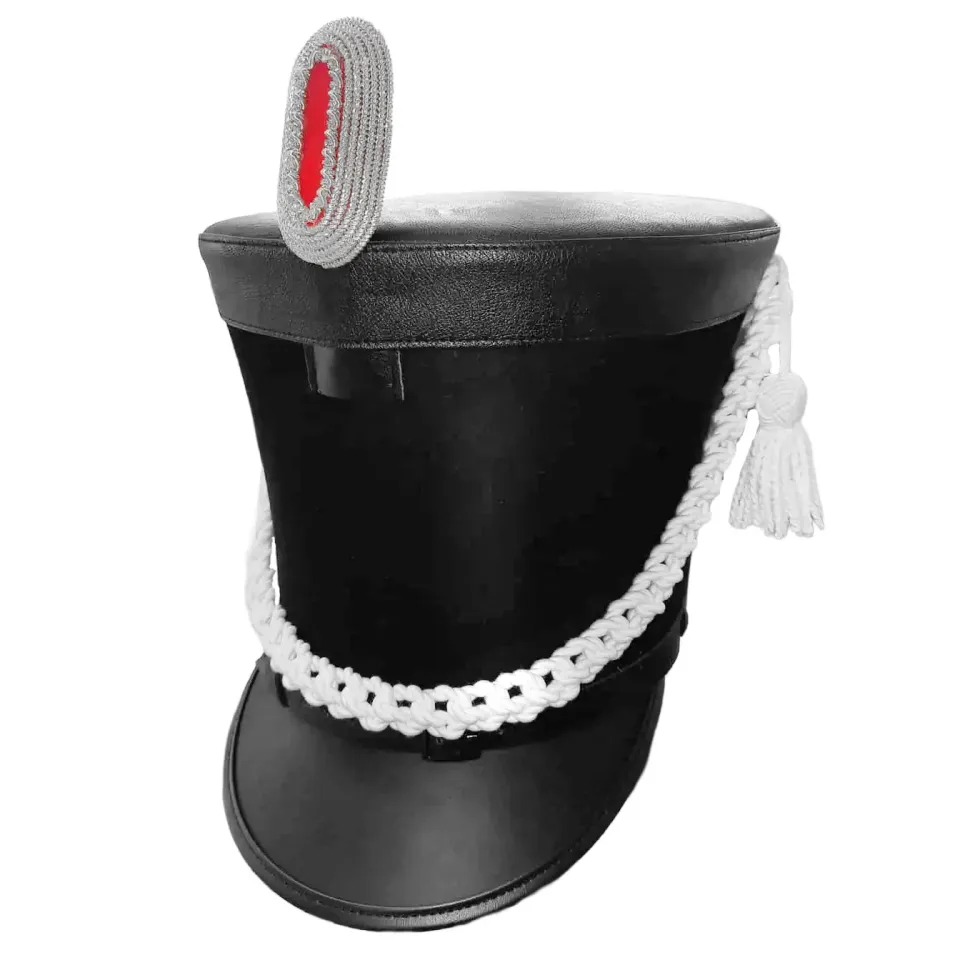 Altenburg shakò guardia nero nappina bianca taglia 57-63