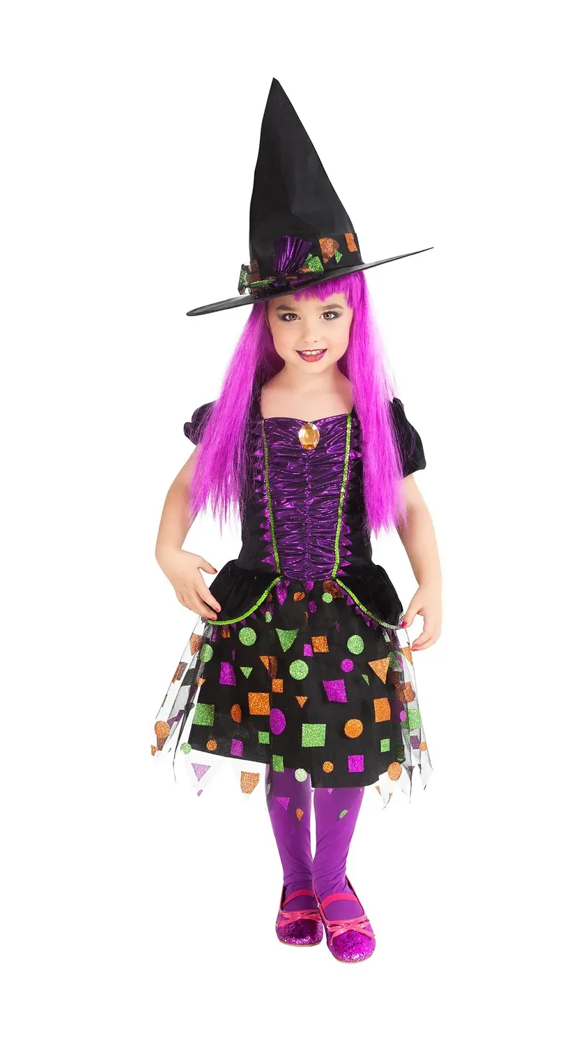 Rubies Top Symbol costume strega bambina Inf con cappello