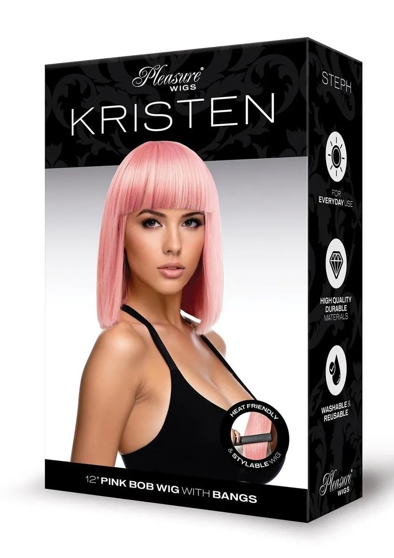 Pleasure Wigs Kristen Premium Stylable Wig parrucca rosa