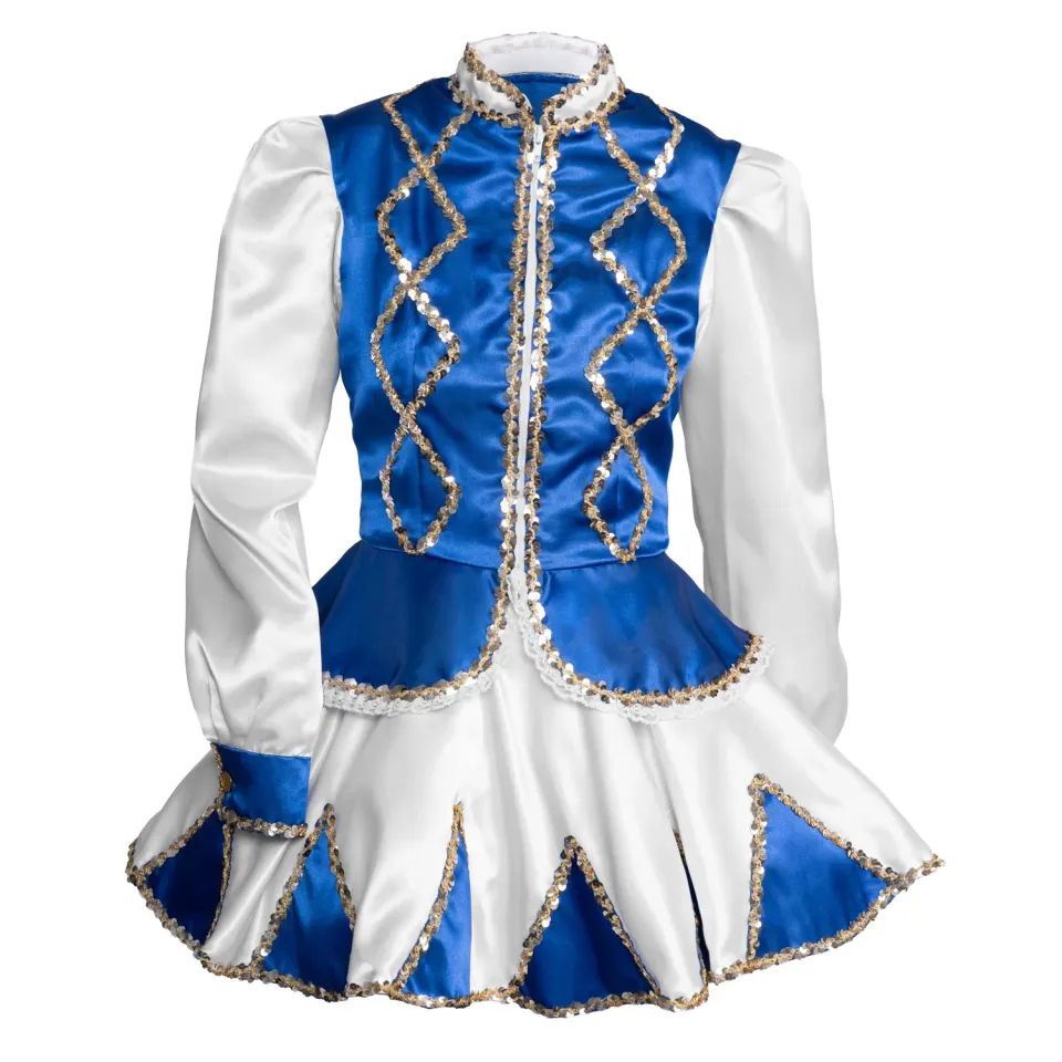 Altenburg abito guardia blu bianco paillettes oro
