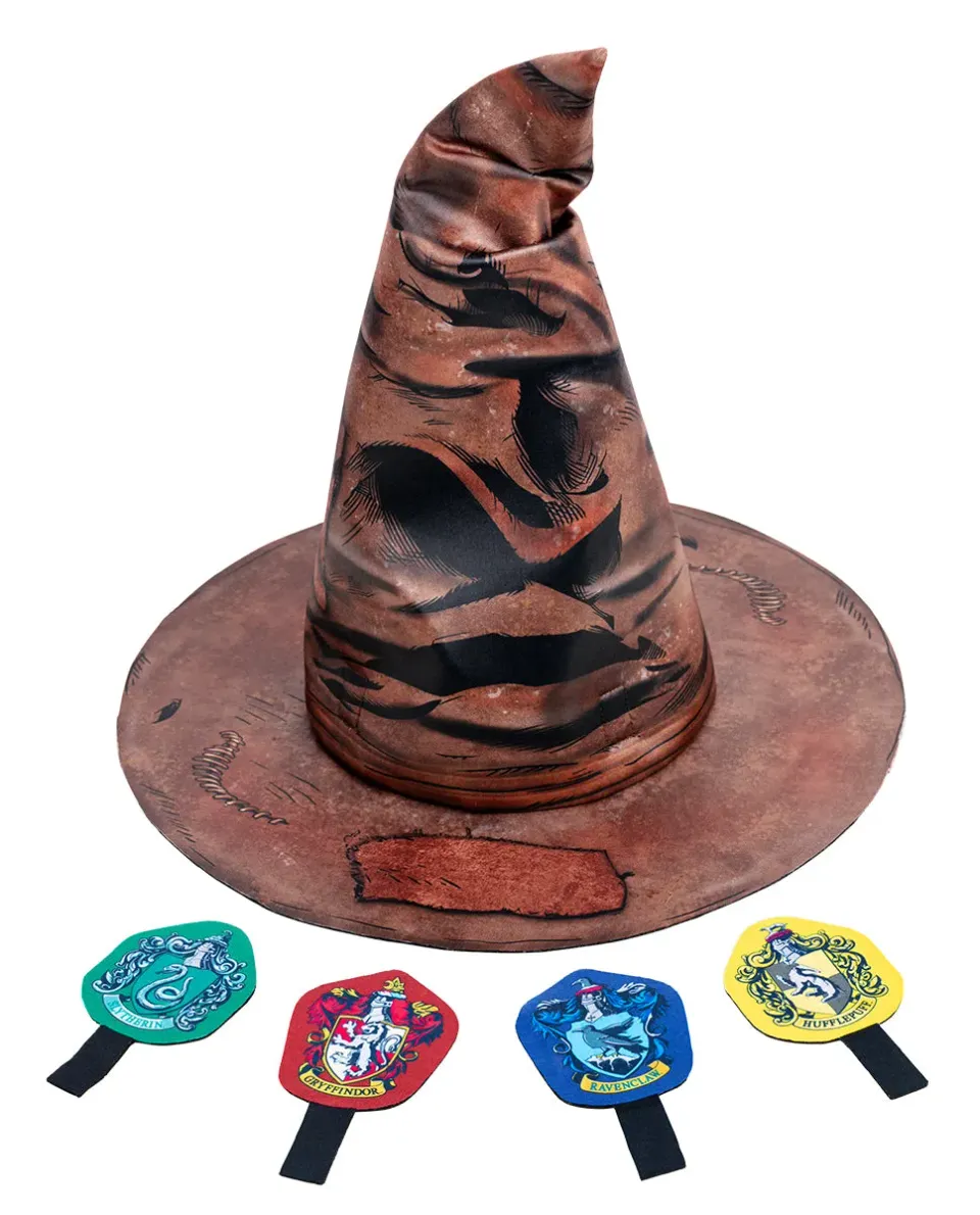 Rubies Harry Potter Cappello Mago con 4 Stemmi OS