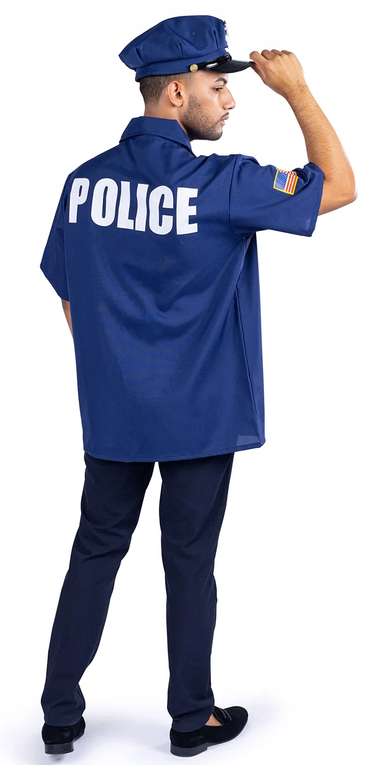 Dress Up America Poliziotto costume adulto divisa taglia unica