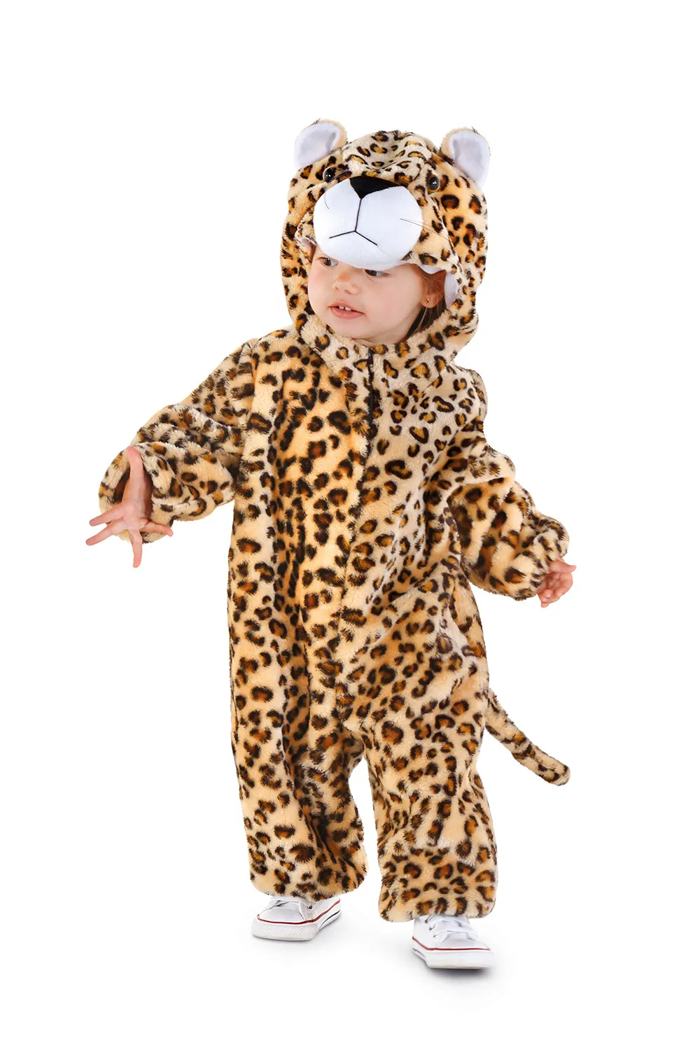 Rubies Leopardo costume neonato taglia T tutina maculata
