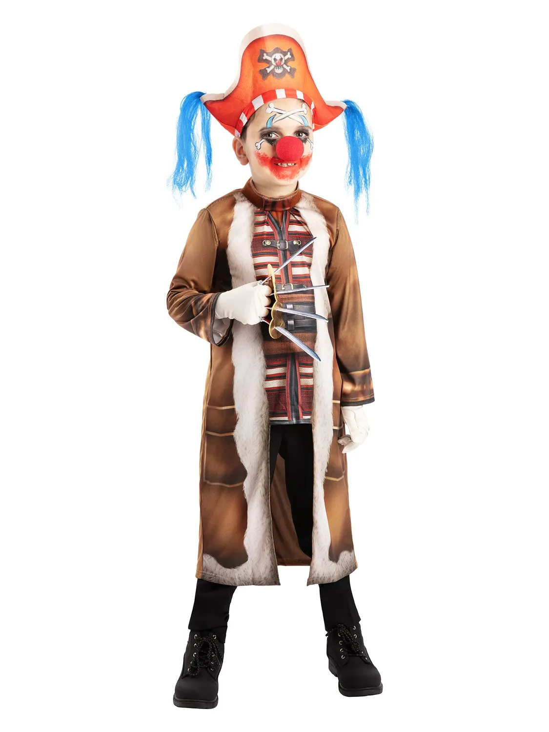 Rubies One Piece Buggy costume bambino clown