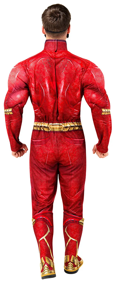 Rubies The Flash Deluxe costume adulto taglia M rosso