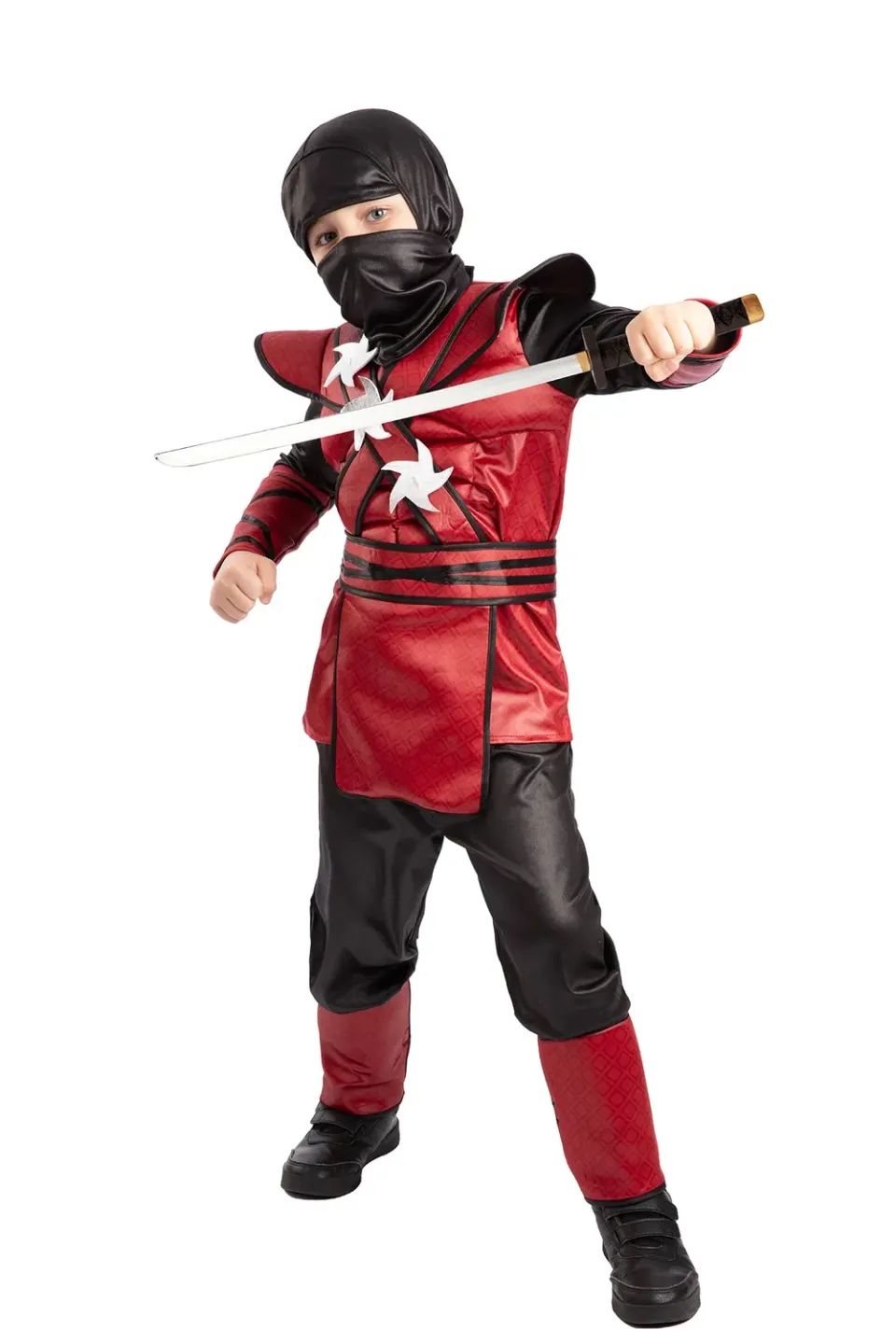 Rubies Super Ninja costume rosso bambino