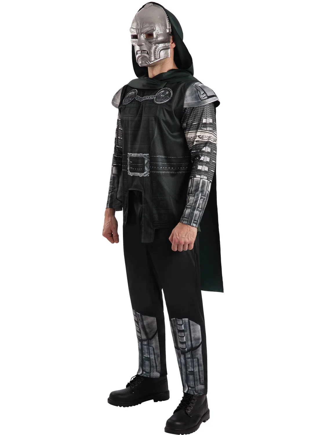 Rubies Dr Doom Deluxe costume adulto Marvel con mantello