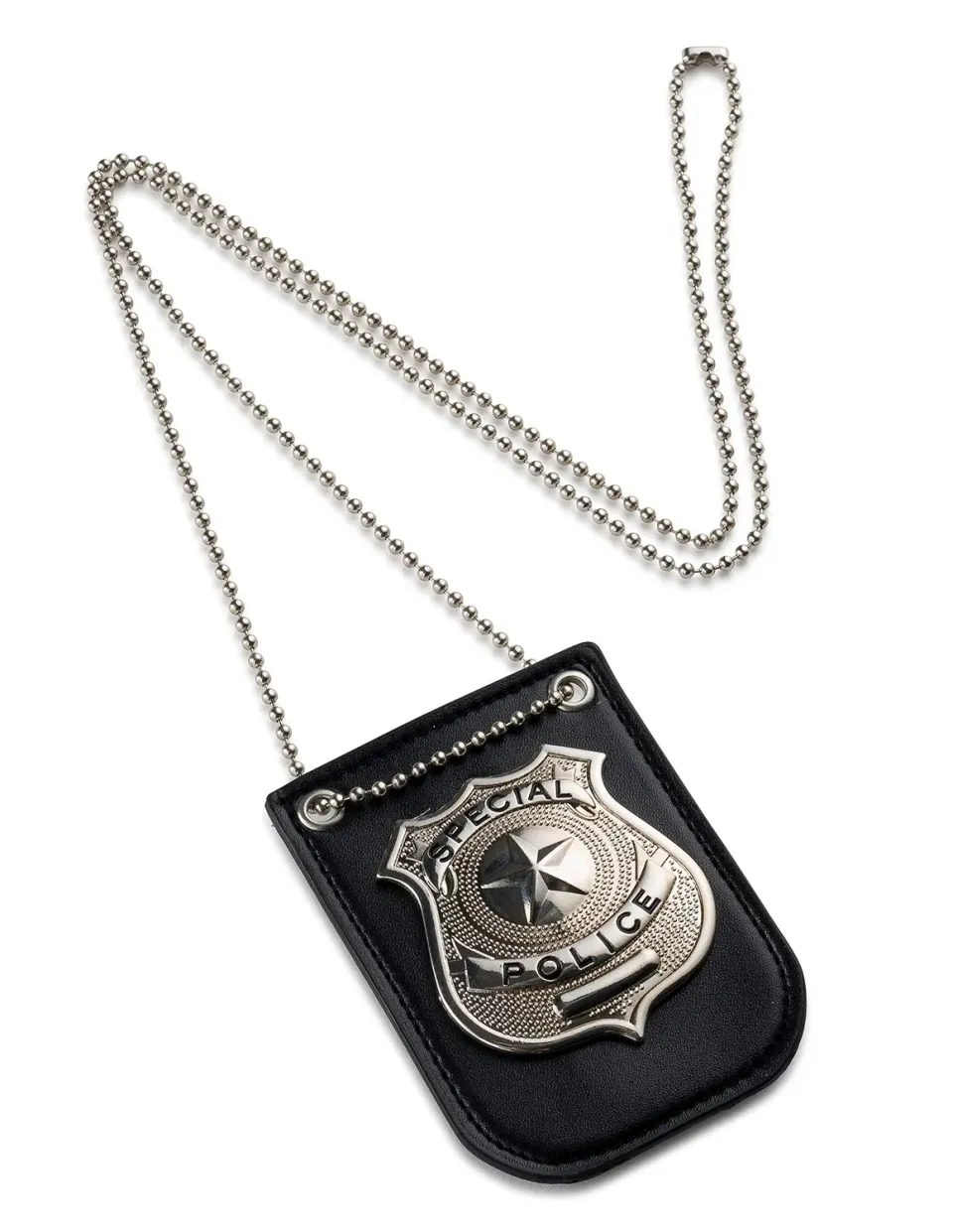 Dress Up America distintivo polizia bambino con catena e clip