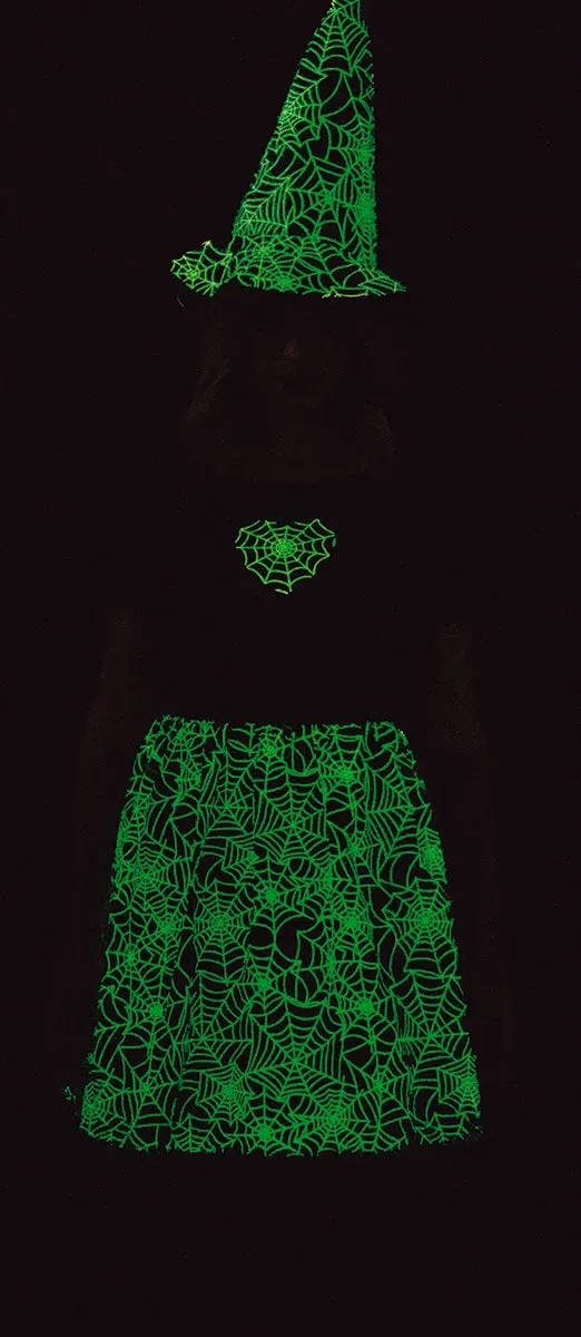 Rubies Spiderweb Glow Costume Strega Fosforescente