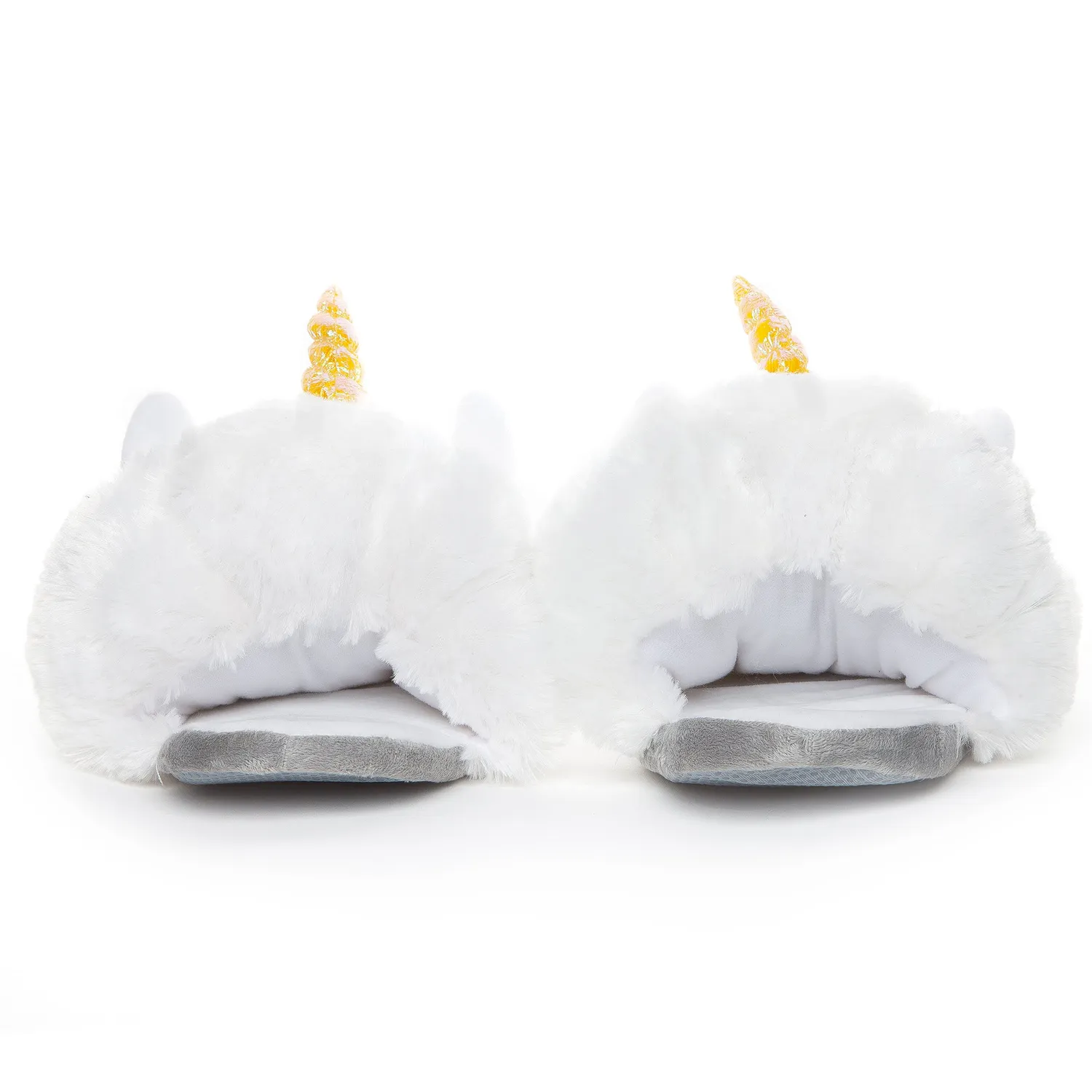 Katara 1695 Pantofole Unicorno Bianco Aperte 36-44 Peluche
