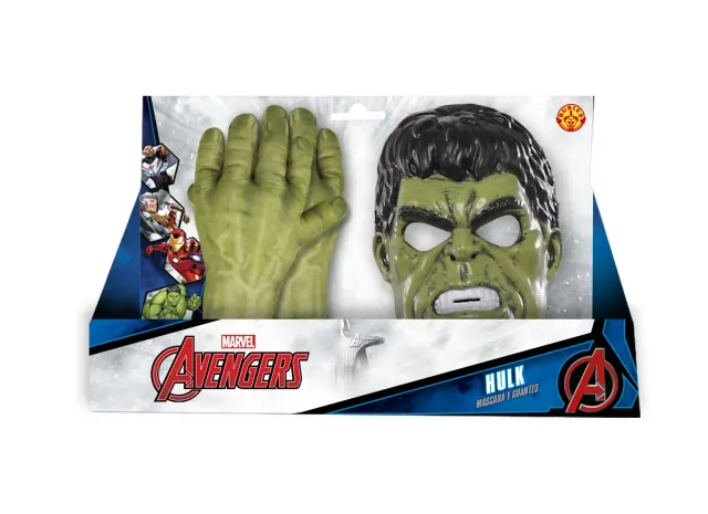 Rubies Hulk Set accessori bambino muscoli taglia unica